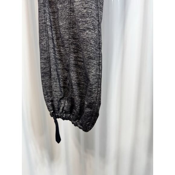 Athleta Metro Slouch Pants Heather Gray Comfort Stretch Convertible Zip Pocket M - Picture 4 of 5